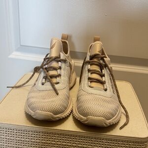 Nautica Beige and Brown Sneakers